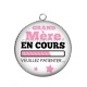 Pendentif Cabochon Argent - grand mère en cours