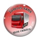 Cabochon Verre - jamais sans mon camion