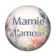 Cabochon Résine - mamie d'amour