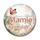 Cabochon Verre - mamie formidable