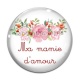 Cabochon Verre - ma mamie d'amour