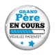 Cabochon Verre - grand père en cours