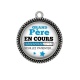 Pendentif Cabochon Argent - grand père en cours
