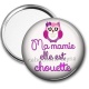 Miroir de poche - ma mamie elle est chouette