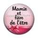 Cabochon Résine - mamie et fière de l'être