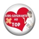 Cabochon Résine - aide soignante au top