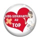 Cabochon Verre - aide soignante au top