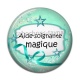 Cabochon Résine - aide soignante magique