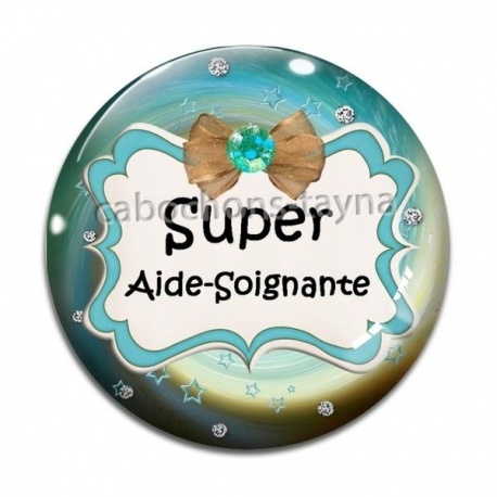 Cabochon Verre - super aide soignante
