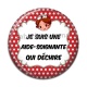 Cabochon Résine - je suis une aide soignante qui déchire