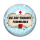 Cabochon Verre - une aide soignante formidable