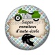 Cabochon Résine - super moniteur d'auto école