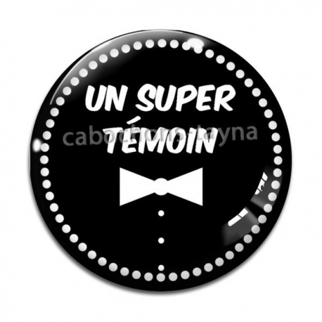 Cabochon Verre - un super témoin