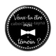 Cabochon Résine - veux tu être mon témoin