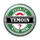Cabochon Résine - veux tu être mon témoin