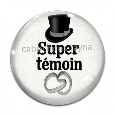 Cabochon Verre - super témoin