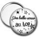 Miroir de poche - une belle soeur au top