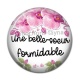 Cabochon Résine - une belle soeur formidable