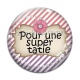 Cabochon Verre - pour une super tatie