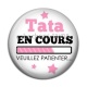 Cabochon Résine - tata en cours 