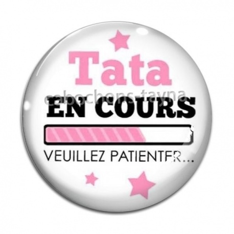Cabochon Verre - tata en cours 