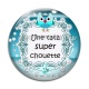Cabochon Verre - une tata super chouette