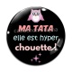 Cabochon Verre - ma tata elle et hyper chouette