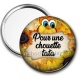 Miroir de poche - pour une chouette tata