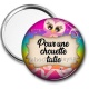 Miroir de poche - pour une chouette tatie