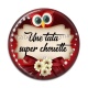 Cabochon Résine - une tata super chouette