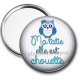 Miroir de poche - ma tatie elle est chouette