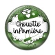 Cabochon Résine - chouette infirmière