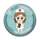 Cabochon Résine - la plus chouette des infirmières