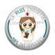 Cabochon Résine - la plus chouette des infirmières
