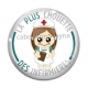 Cabochon Verre - la plus chouette des infirmières