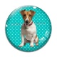 Cabochon Verre - chien