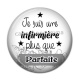 Cabochon Résine - je suis une infirmière plus que parfaite