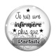 Cabochon Verre - je suis une infirmière plus que parfaite