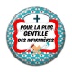 Cabochon Résine - pour la plus gentille des infirmières