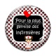 Cabochon Verre - pour la plus gentilles des infirmières