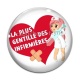 Cabochon Verre - la plus gentille des infirmières