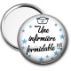 Miroir de poche - une infirmière formidable