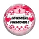 Cabochon Verre - infirmière formidable