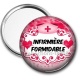 Miroir de poche - infirmière formidable