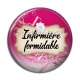 Cabochon Résine - infirmière formidable