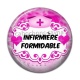 Cabochon Résine - infirmière formidable