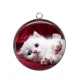 Pendentif Cabochon Argent - chaton