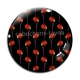 Cabochon Verre - coquelicot