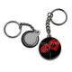 Porte clés - coquelicot