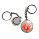 Porte clés - coquelicot